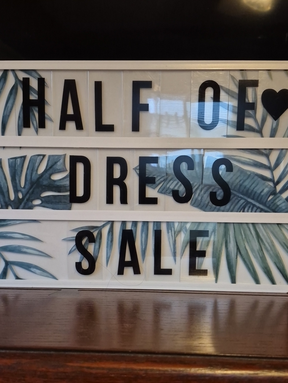 50% OFF DRESS SALE